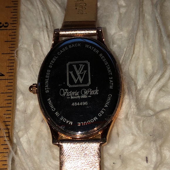 Victoria Wieck Rose gold bling watch - Picture 6 of 8
